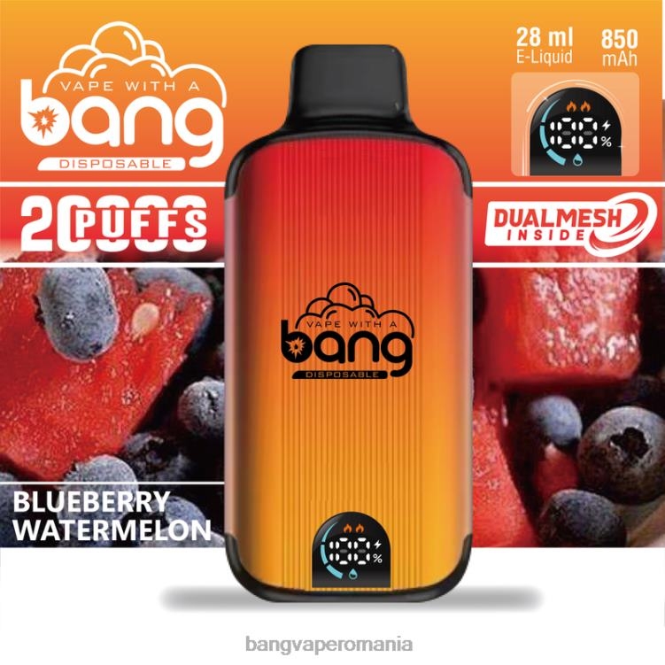 Vape Gang Romania - Bang Vape Digital Smart Screen 20000 de pufuri de unică folosință 0JDXV3