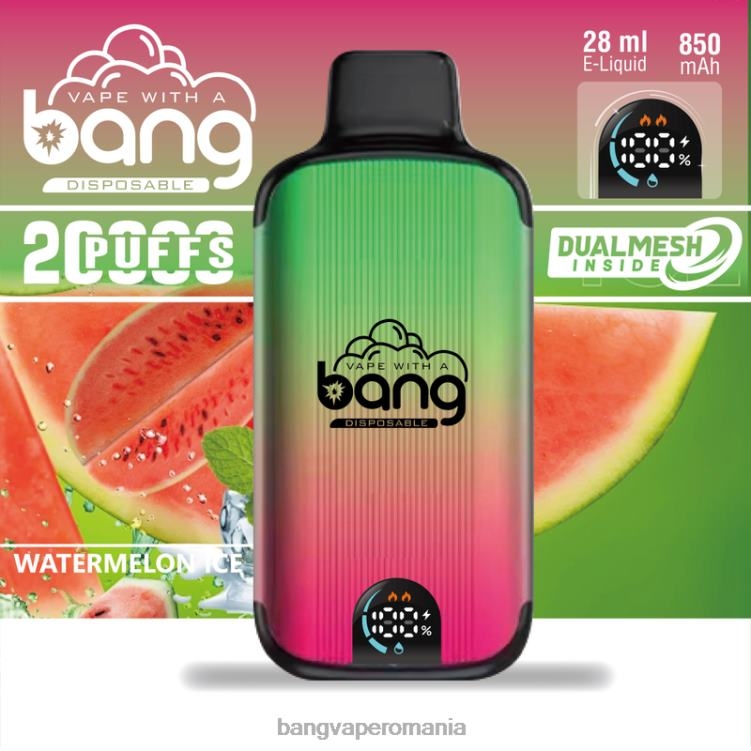 Vape Gang Romania - Bang Vape Digital Smart Screen 20000 de pufuri de unică folosință 0JDXV3