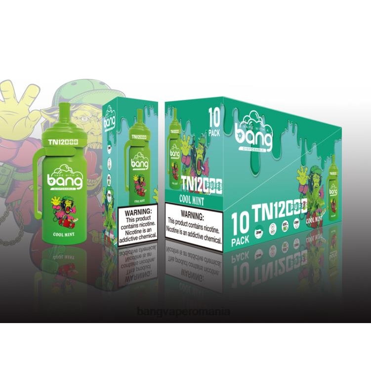 Bang disposable vape review - Bang Vape TN12000 pastă cu bobină de plasă de unică folosință 0JDXV5