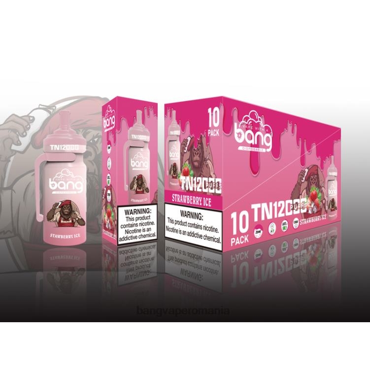 Bang disposable vape review - Bang Vape TN12000 pastă cu bobină de plasă de unică folosință 0JDXV5