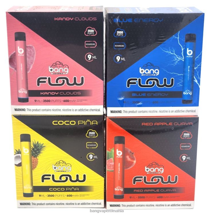 Vape Gang shop - Bang Vape Flow 3.500 pufuri (cutie cu 10) de unică folosință 0JDXV37