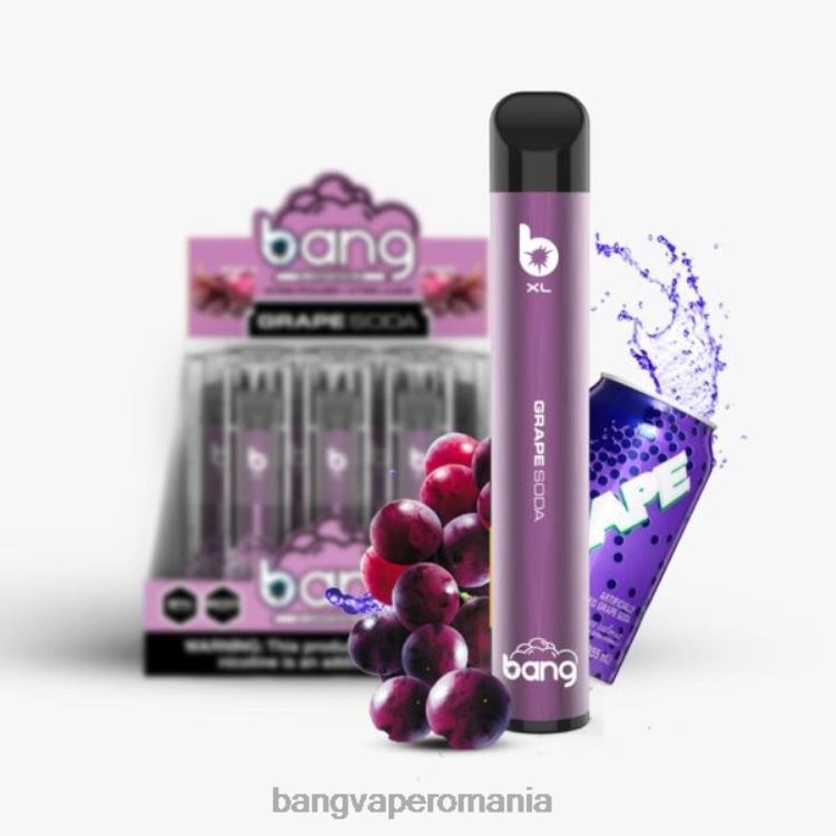Bape Vape flavors - Bang Vape XL de unică folosință suc de struguri 0JDXV29