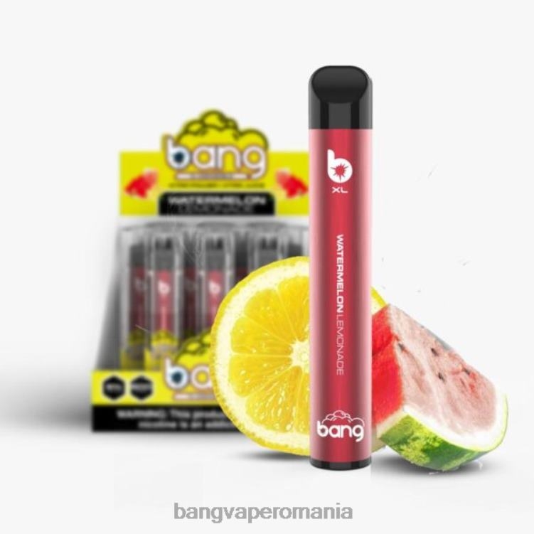 Vape Gang disposables - Bang Vape XL de unică folosință limonada de pepene verde 0JDXV36