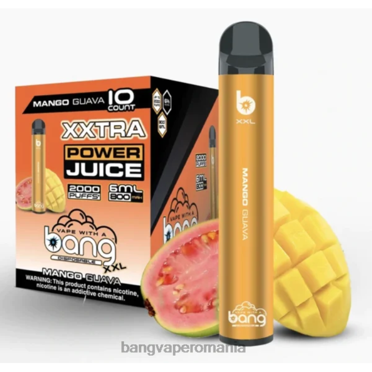 Bang box vape flavors - Bang Vape XXL 2000 de pufuri guava mango 0JDXV20
