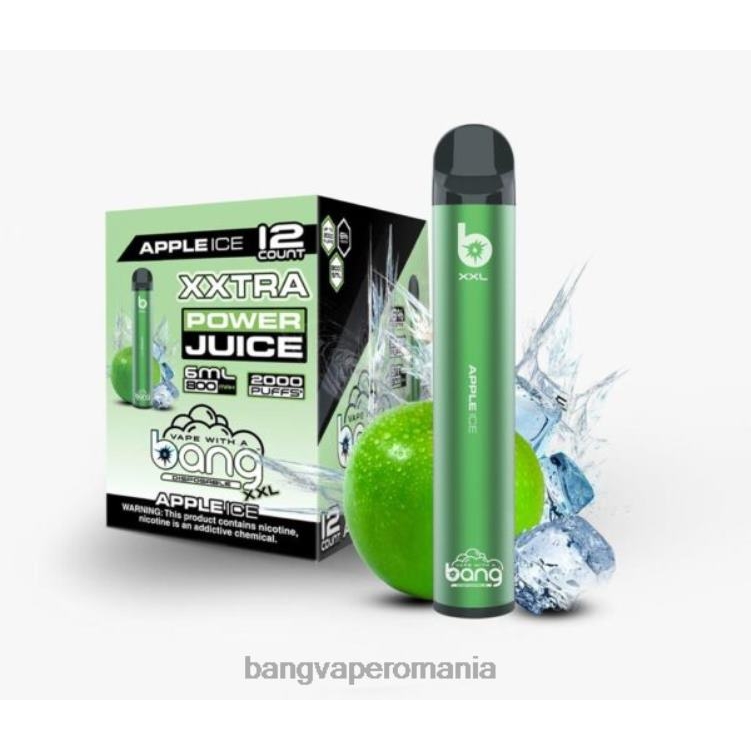 Bape Vape Bucharest - Bang Vape XXL 2000 de pufuri gheata de mere 0JDXV12