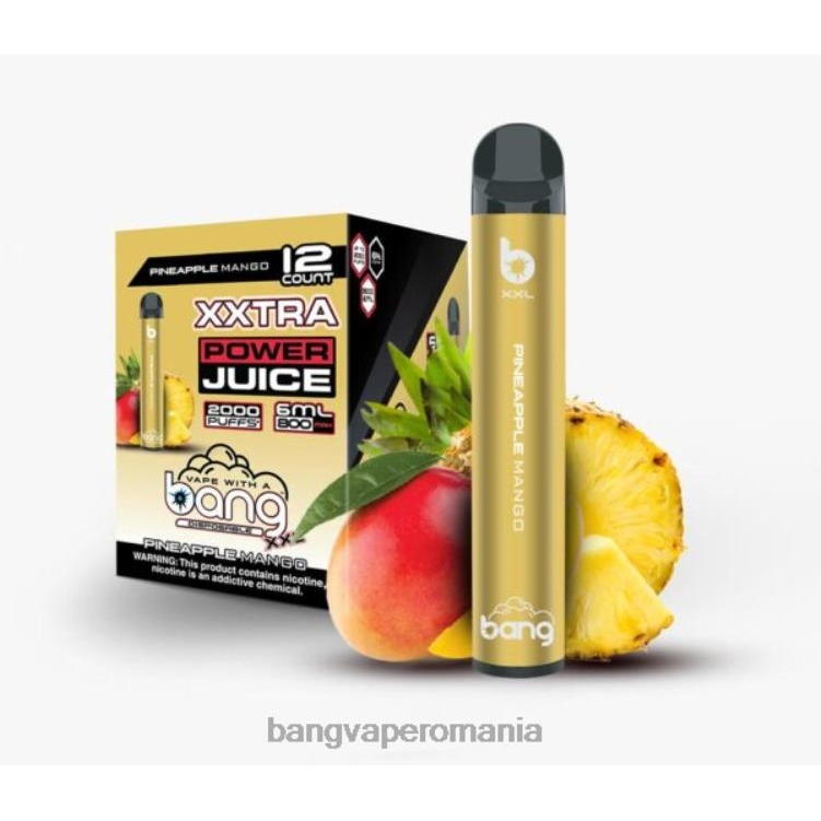 Bape Vape Romania - Bang Vape XXL 2000 de pufuri ananas mango 0JDXV21