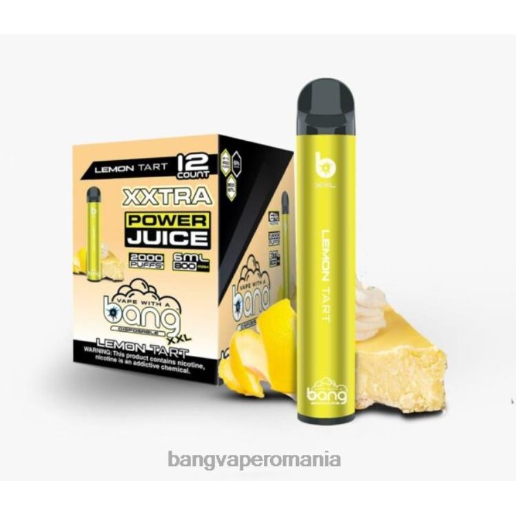 Bape Vape flavors - Bang Vape XXL 2000 de pufuri tartă de lămâie 0JDXV19
