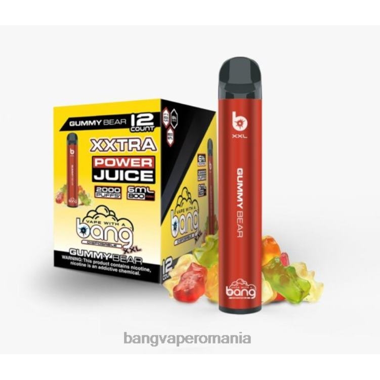 Vape Gang shop - Bang Vape XXL 2000 de pufuri ursulet de guma 0JDXV17