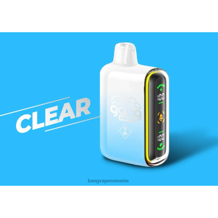 Bang disposable vape flavors - Vape Gang MEGA 20.000 de pufuri de vaporizare de unică folosință (cutie cu 5) clar 0JDXV56